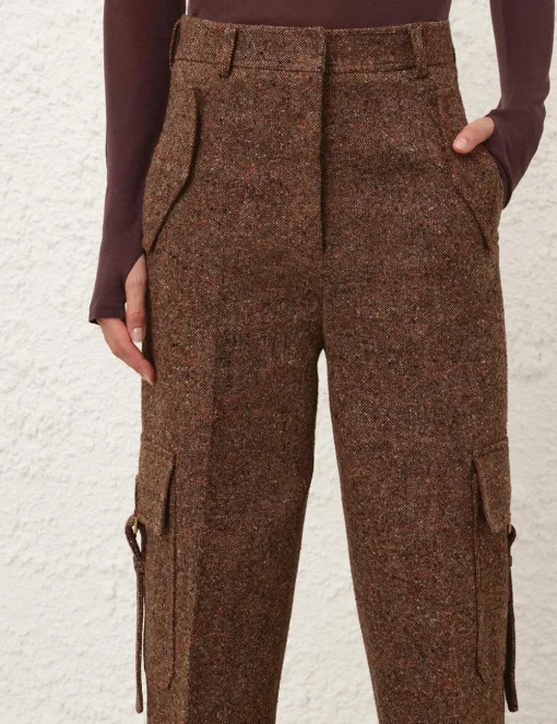 Illustration Tweed Pant