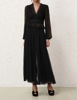 Illustration V Neck Blouse