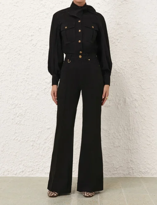 Illustration Wide Leg Jean