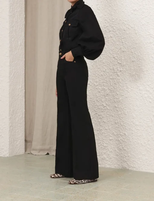 Illustration Wide Leg Jean