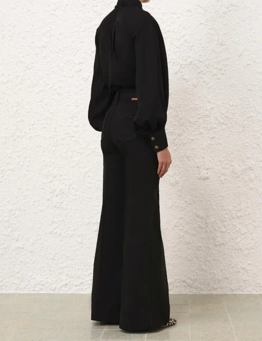 Illustration Wide Leg Jean