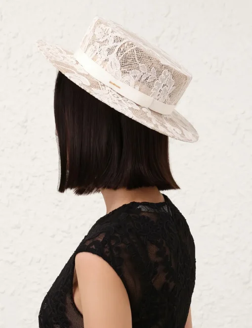 Lace Boater