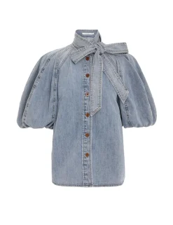 Lantern Sleeve Shirt