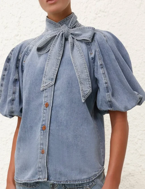 Lantern Sleeve Shirt