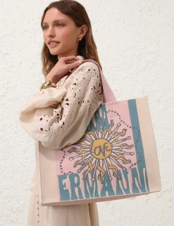 Large Jacquard Tote