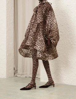 Leopard Print Tights