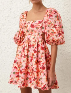 Lightburst Cut Out Mini Dress