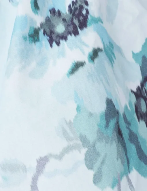Lightburst Gathered Midi Skirt
