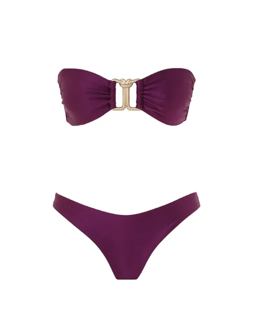 Lightburst Knot Trim Bikini