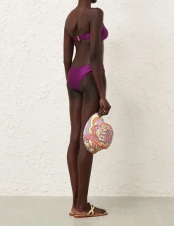 Lightburst Knot Trim Bikini
