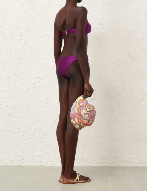 Lightburst Knot Trim Bikini