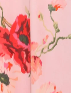 Lightburst Puff Midi Dress