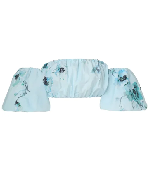 Lightburst Puff Sleeve Top