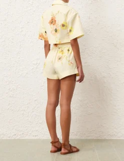 Lightburst Relaxed Crop Shirt