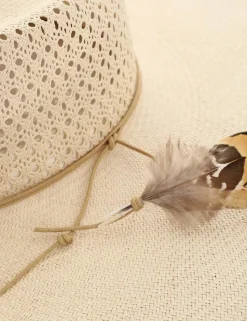Open Weave Crown Boater
