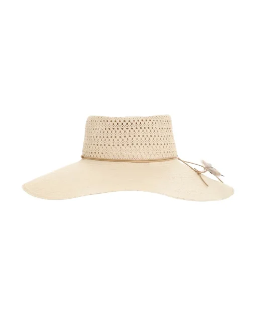 Open Weave Crown Boater