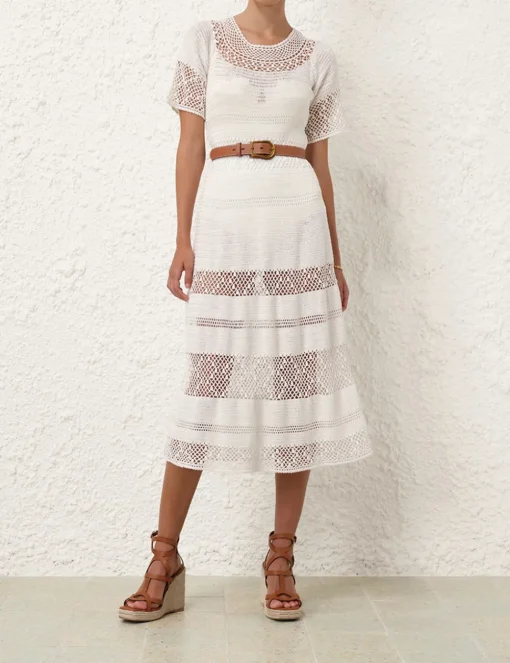Ottie Crochet Dress