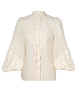 Ottie Embroidered Blouse