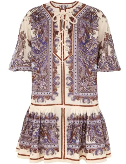 Ottie Eyelet Mini Dress