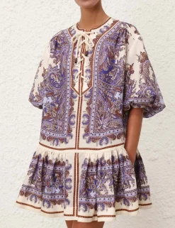 Ottie Eyelet Mini Dress