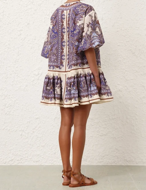 Ottie Eyelet Mini Dress