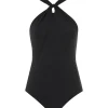 Ottie High Neck Draped 1PC