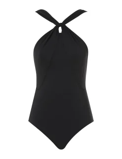 Ottie High Neck Draped 1PC