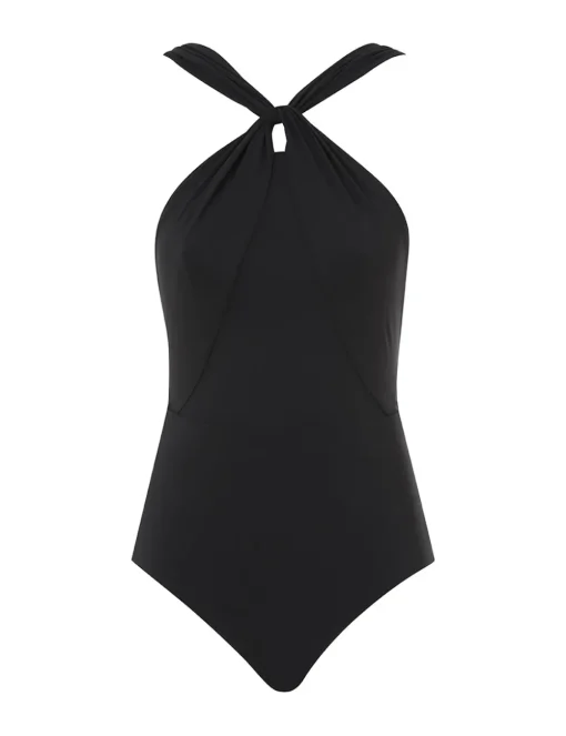 Ottie High Neck Draped 1PC