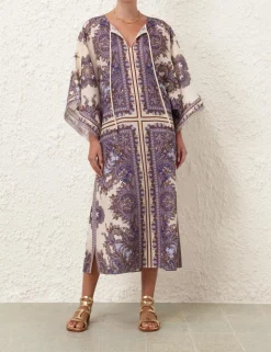 Ottie Kaftan Midi Dress