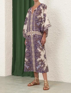 Ottie Kaftan Midi Dress