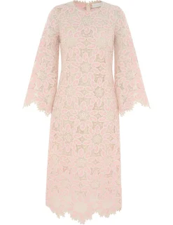 Ottie Lace Midi Dress