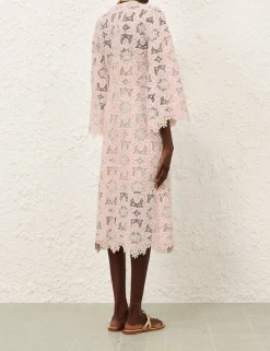 Ottie Lace Midi Dress