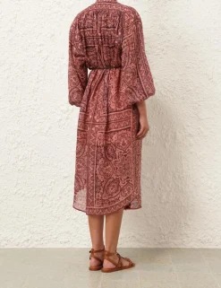 Ottie Long Sleeve Shirt Dress