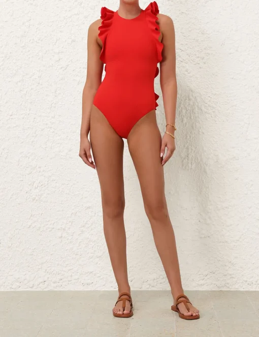 Ottie Racer Back Frill 1PC