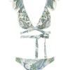Ottie Wrap Ruffle Bikini