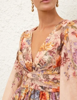 Pavilion Draped Mini Dress