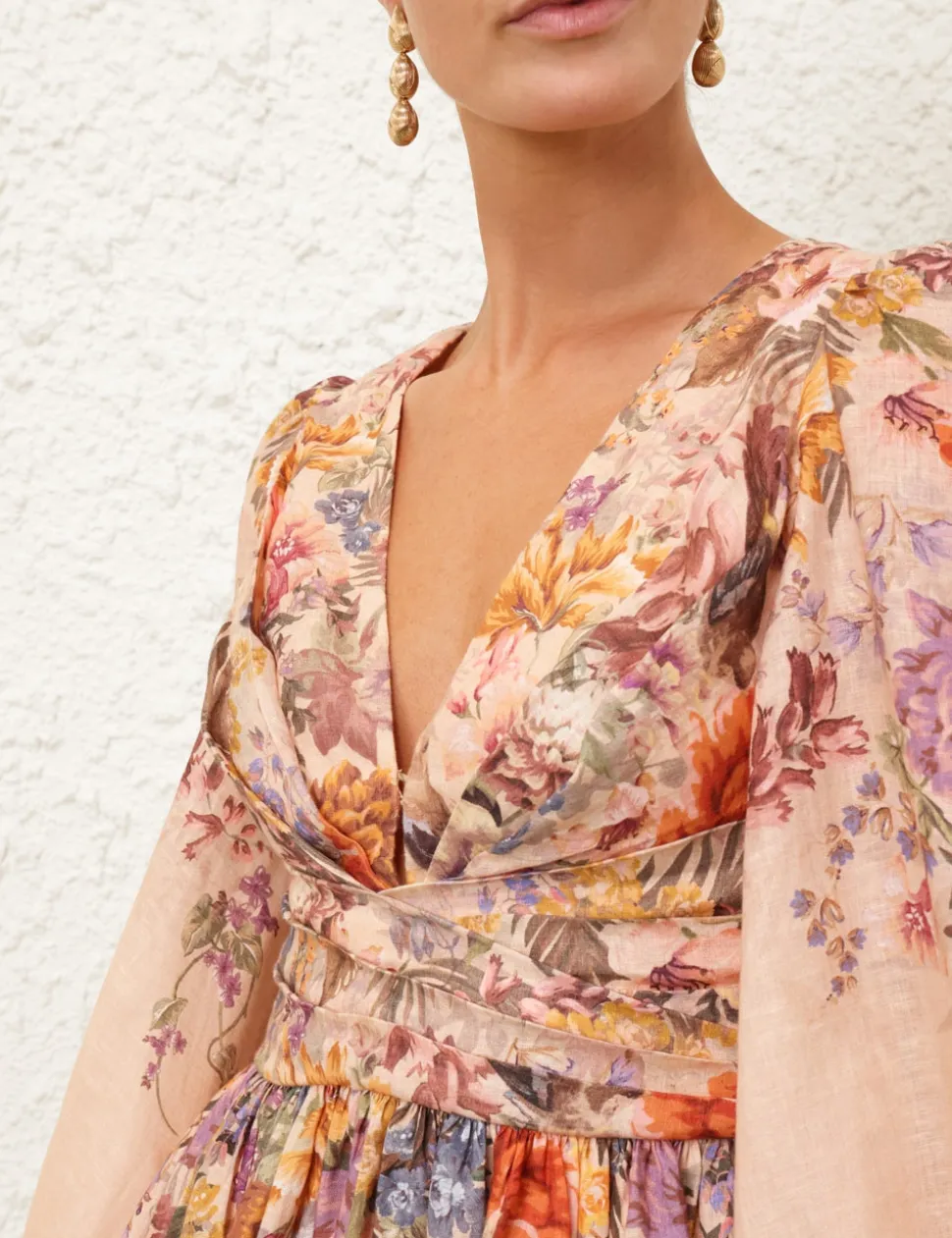 Pavilion Draped Mini Dress