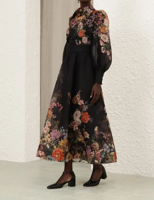 Pavilion Tie Neck Blouse