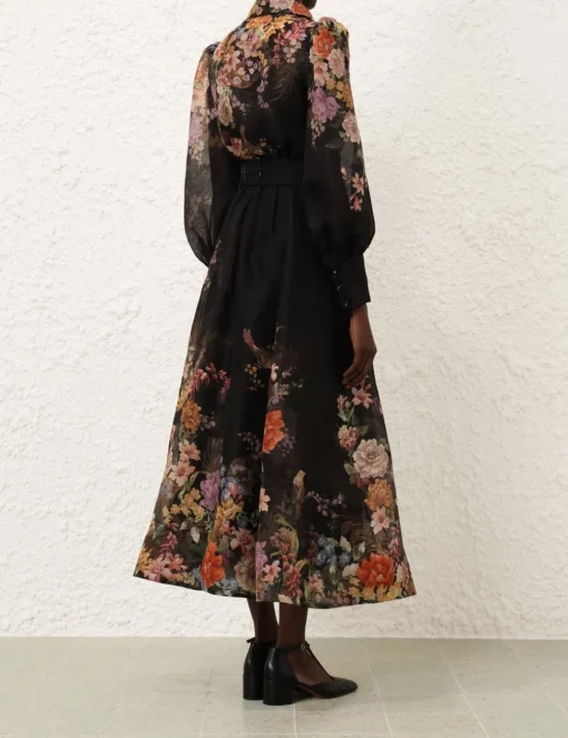 Pavilion Tie Neck Blouse