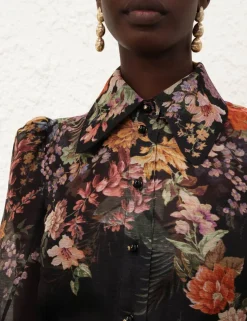 Pavilion Tie Neck Blouse