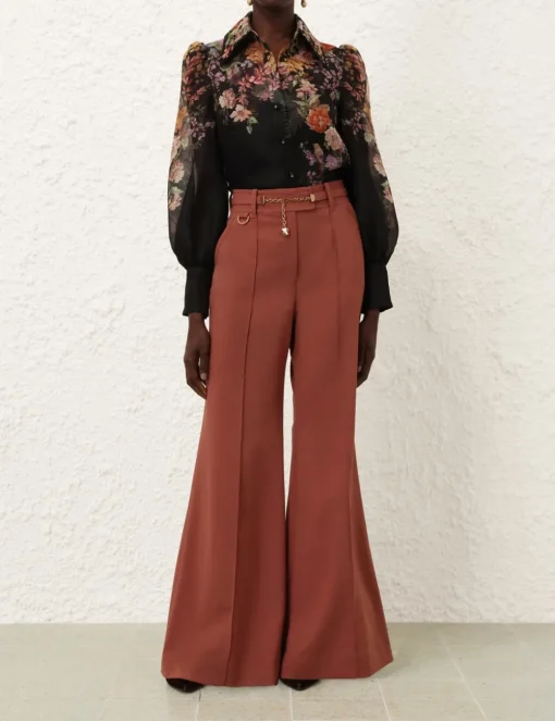 Pavilion Tie Neck Blouse