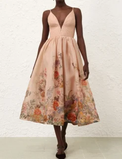 Pavilion V Neck Midi Dress