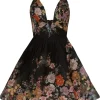 Pavilion V Neck Mini Dress