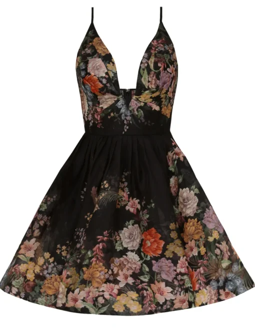 Pavilion V Neck Mini Dress
