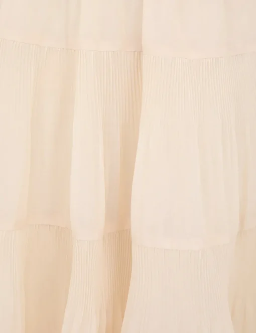 Pleated Midi Dress