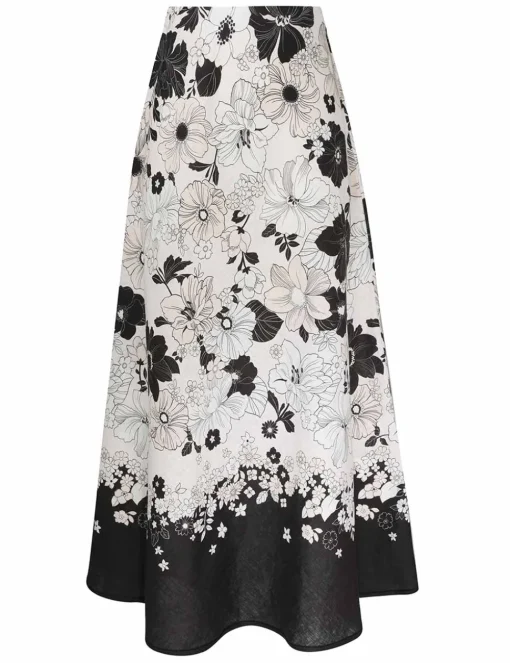 Pop Bias Midi Skirt