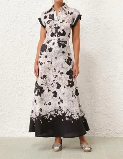 Pop Bias Midi Skirt