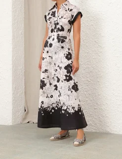 Pop Bias Midi Skirt