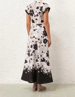 Pop Bias Midi Skirt