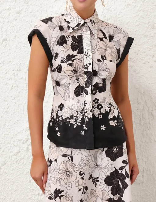 Pop Bias Midi Skirt